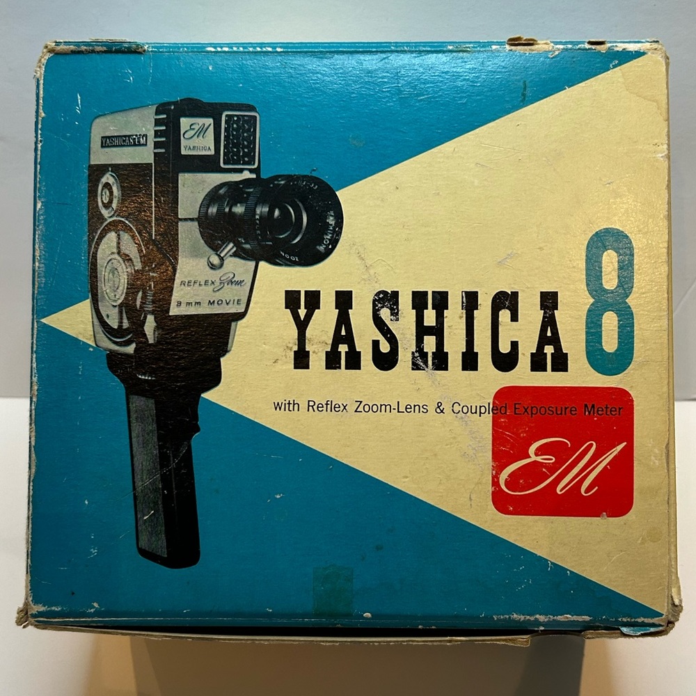 1960’s Yashica U-Matic 8mm Movie Film Camera  with box